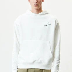 DRYKORN Oversize Hoodie Mit Rippbündchen Aus Baumwolle Off_white