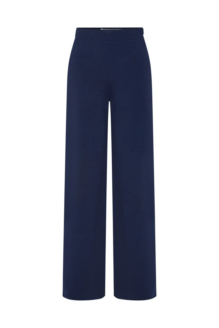 DRYKORN Zigarettenhose Mit Bügelfalte In Technostretch-Satin Schwarz 7 DRYKORN Zigarettenhose Mit Bügelfalte In Technostretch-Satin Schwarz – Bild 5