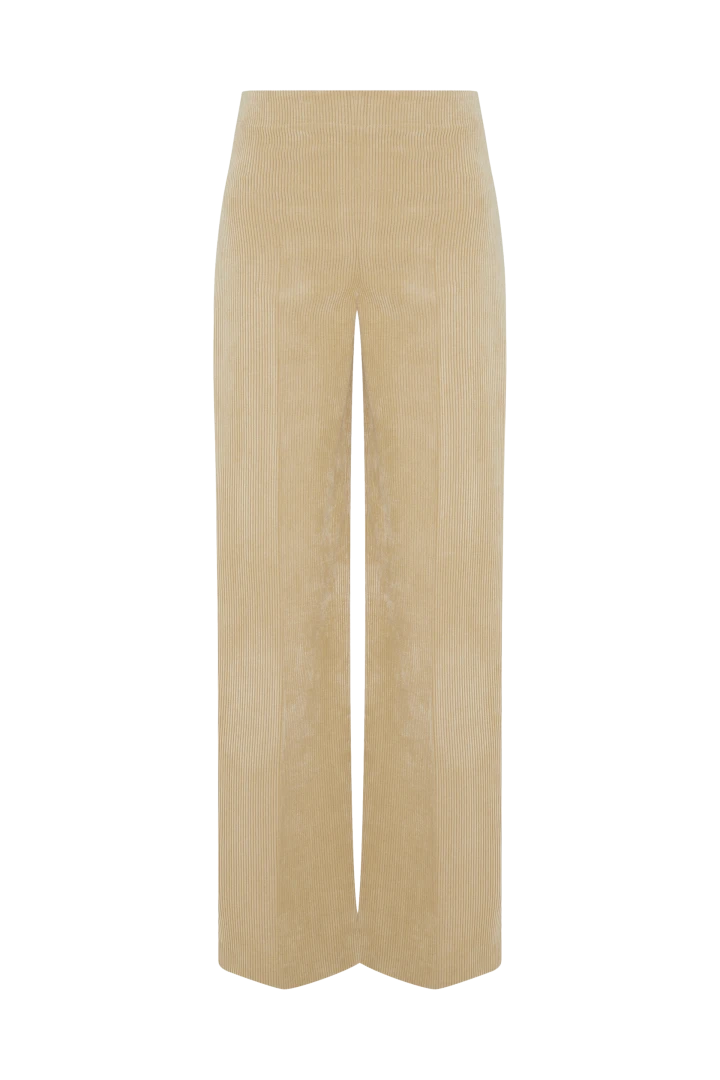 DRYKORN Marlenehose Mit Angeschnittenem Bund Aus Cord Braun 7 DRYKORN Marlenehose Mit Angeschnittenem Bund Aus Cord Braun – Bild 5