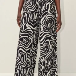 DRYKORN Lässige Palazzo Pants Schwarz