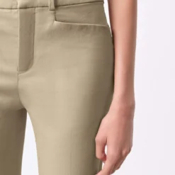 DRYKORN Verkürzte Hose Mit Geradem Bein In Lederoptik Beige -Günstiges Drykorn Geschäft 10 80 156012 80609 BASKET 1707 04 da2dda6b9a1b423fc14be558e3a28abf7d7d33d7 720x1080