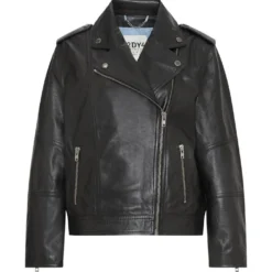 Oversize-Perfecto Lederjacke In Nappaleder Mit Glänzender Oberfläche Schwarz -Günstiges Drykorn Geschäft 10 84 180057 84401 VROCK 1000 07 e7b10b60ab1b6292e419afc46f68d10c2410baef 720x1080