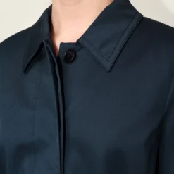 DRYKORN Mantel Mit Bindegürtel In Baumwoll-Gabardine Blau -Günstiges Drykorn Geschäft 10 85 122112 85295 ORHILL 3000 05 0f6fd576f800b87108cd7df529009e961bc1856f 720x1080