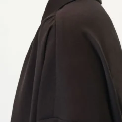 DRYKORN Oversize-Hemdbluse Mit Tiefer Rückenpasse In Softem Flanell Schwarz -Günstiges Drykorn Geschäft 10 87 120070 87513 FLANNA 1000 05 4f7a4a66d4545bafdbcb0080c4a71d45174575da 720x1080