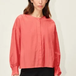 Tunika Mit Ballonärmel Orange