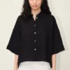 DRYKORN Kastige Hemdbluse Aus Leinen Schwarz -Günstiges Drykorn Geschäft 10 87 126032 87499 YARIKA 1000 01 fda0394c85d269aded7a868e68481c08e7fc92e9 720x1080