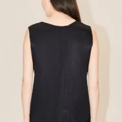 DRYKORN Shirt Bluse Mit Rückenschlitz Aus Fließendem Viskose Satin Schwarz -Günstiges Drykorn Geschäft 10 87 130039 87489 ALINUA 1000 03 16ec207e0c95c4fb1d55602335e9d4bf1c0c1f70 720x1080