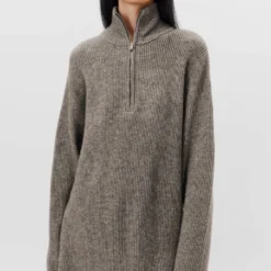 Troyer In Woll-Mix Braun