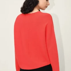 Pullover Aus Baumwoll-Crêpe Orange -Günstiges Drykorn Geschäft 10 88 420110 88181 MIMAS 4302 03 e9db5ef11a0ff5b82d04daf59b1848ee34b4ab75 720x1080