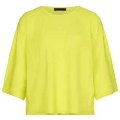 DRYKORN Verkürztes Oversize Strick T-Shirt Aus Baumwolle-Kaschmir Gelb -Günstiges Drykorn Geschäft 10 88 420115 88561 NILAY 7604 07 abb1bb90bc4bb6a605cce56cc2187621104189ad 720x1080