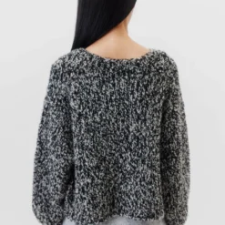 Pullover In Two-tone Mouliné Garn Schwarz -Günstiges Drykorn Geschäft 10 88 423055 88492 ROANE 1000 03 392c565ad0e507a70d7f1c118b5ba82bc590a224 720x1080