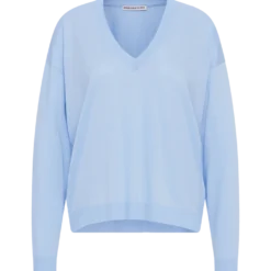DRYKORN Longsleeve Mit V-Neck In Strickoptik Blau 11 DRYKORN Longsleeve Mit V-Neck In Strickoptik Blau -Günstiges Drykorn Geschäft 10 89 520083 89891 ITARIA 3806 07 148ed9a3d28a609b301f22368806c379551c7872 720x1080