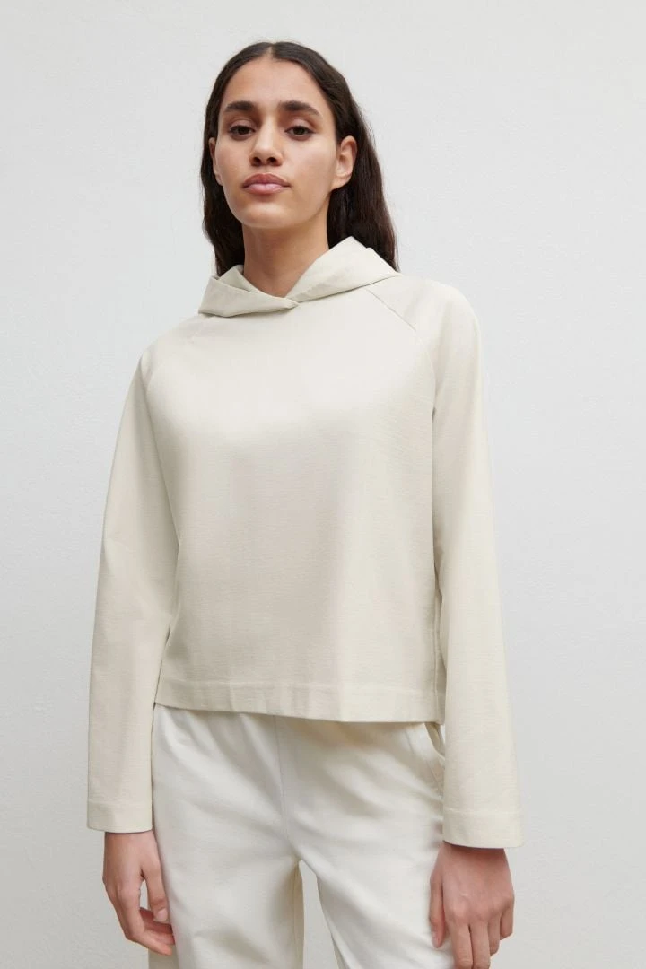 Lyocell Hoodie Off_white 3 Lyocell Hoodie Off_white