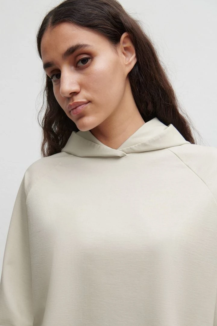 Lyocell Hoodie Off_white 6 Lyocell Hoodie Off_white – Bild 4