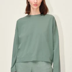 DRYKORN Sweatshirt Aus Lyocell Grün